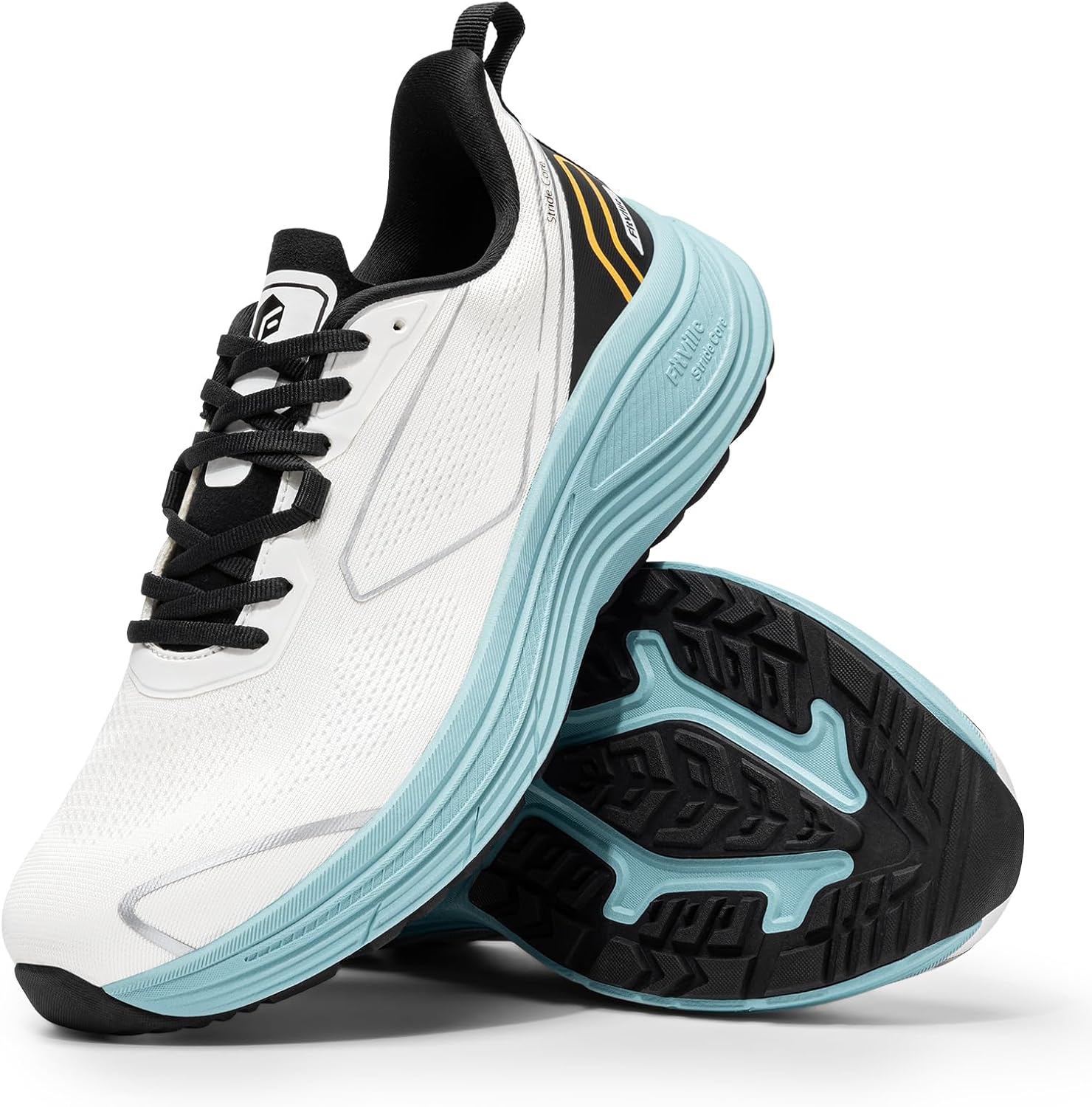 Men'S Shoes Plantar Fasciitis - รองเท้าวิ่งและเดินสำหรับผู้ชาย FitVille รุ่น Wide Fit น้ำหนักเบา