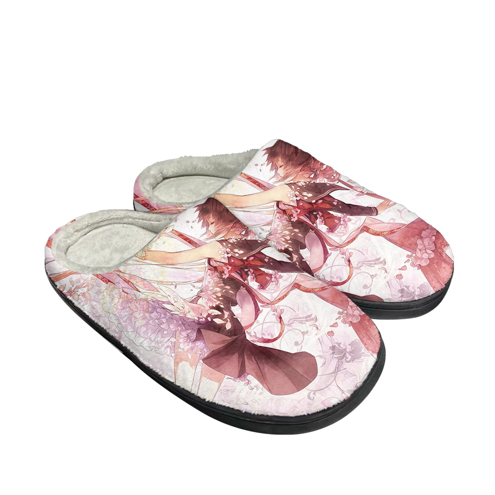 Men Shoes Winter - Hot Asagiri Aya ล่าสุดผ้าฝ้ายรองเท้าแตะบุรุษสตรีรองเท้าแตะ Plush Casual