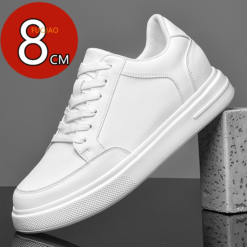 Men Shoes Size Chart - รองเท้าผ้าใบเสริมส้นผู้ชาย รองเท้าผู้หญิงระบายอากาศดี รองเท้ากีฬาลำลอง รองเท้าสเก็ตบอร์ด รองเท้าพื้นหนาเสริมส้นด้านใน 8