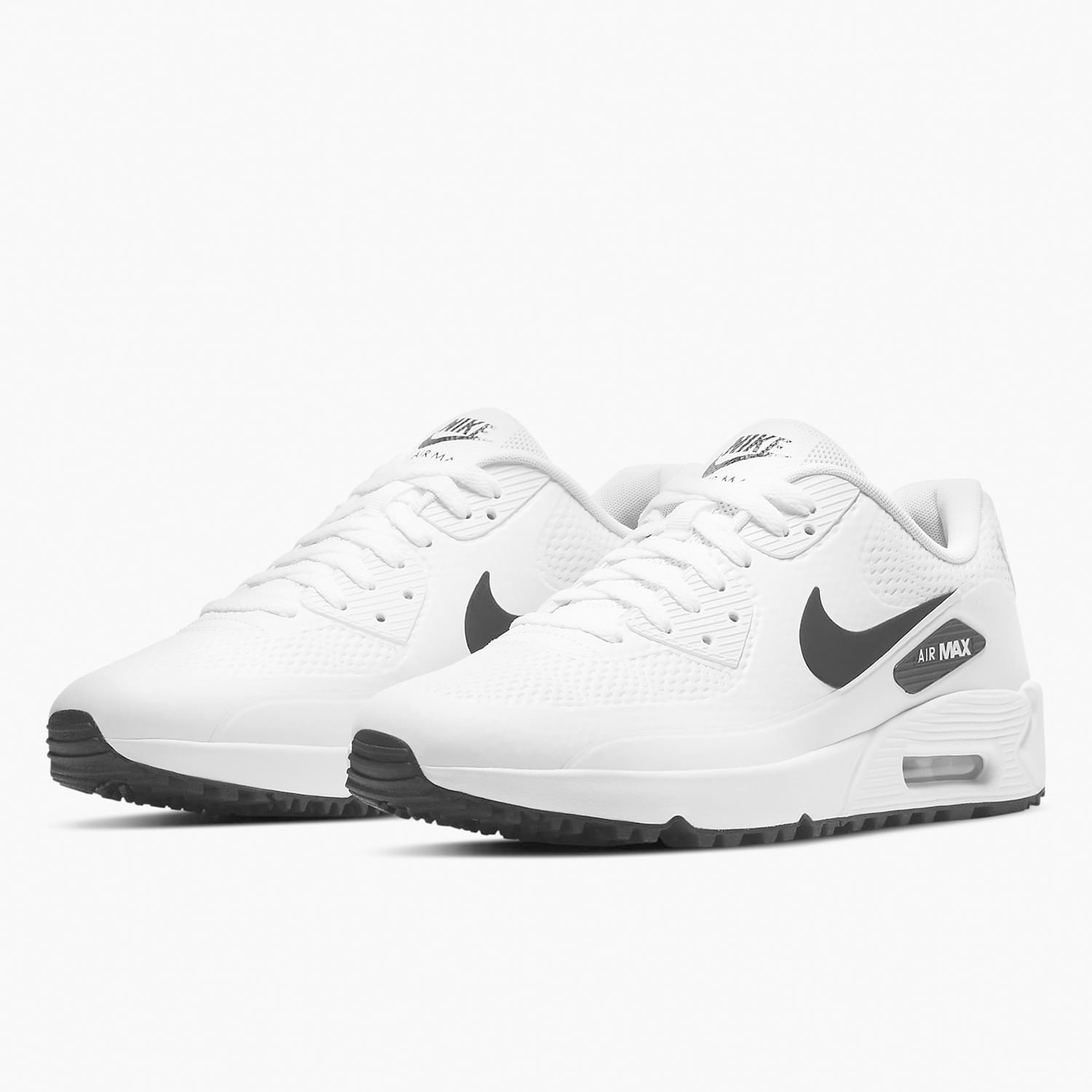 Men Shoes Myntra - ไนกี้ของแท้ AIR MAX 90G รองเท้ากอล์ฟสำหรับฝึกซ้อมกีฬาสำหรับผู้ชาย CU9978-101