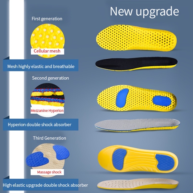 แผ่นรองรองเท้ากีฬา ซับแรงกระแท - Men'S Shoes Plantar Fasciitis บทวิจารณ์และราคา