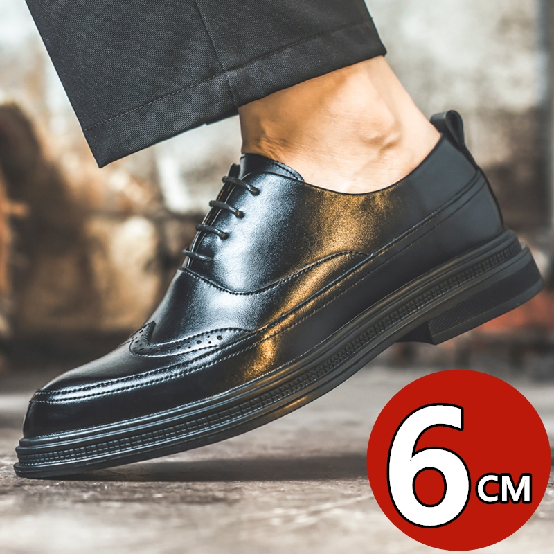 รองเท้าหนังเพิ่มความสูงสำหรับผ - Men Shoes Formal บทวิจารณ์และราคา
