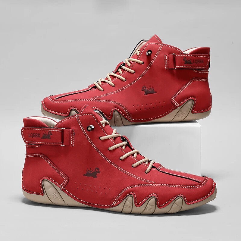 รองเท้าหนังลำลองรองเท้าผ้าใบสำ - Men Shoes Trends บทวิจารณ์และราคา