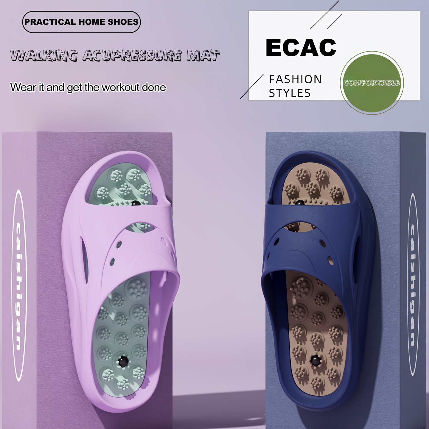 รองเท้าแตะนวด EVA สำหรับผู้หญิ - Men'S Shoes For Summer บทวิจารณ์และราคา