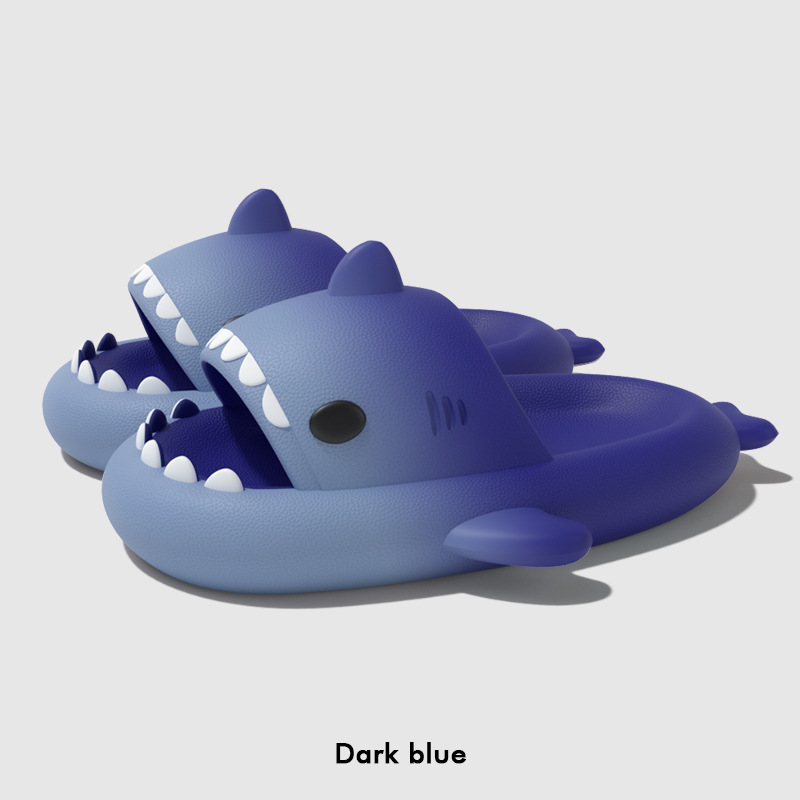 น่ารักการ์ตูน Shark รองเท้าแตะ - Men'S Shoes For Summer บทวิจารณ์และราคา