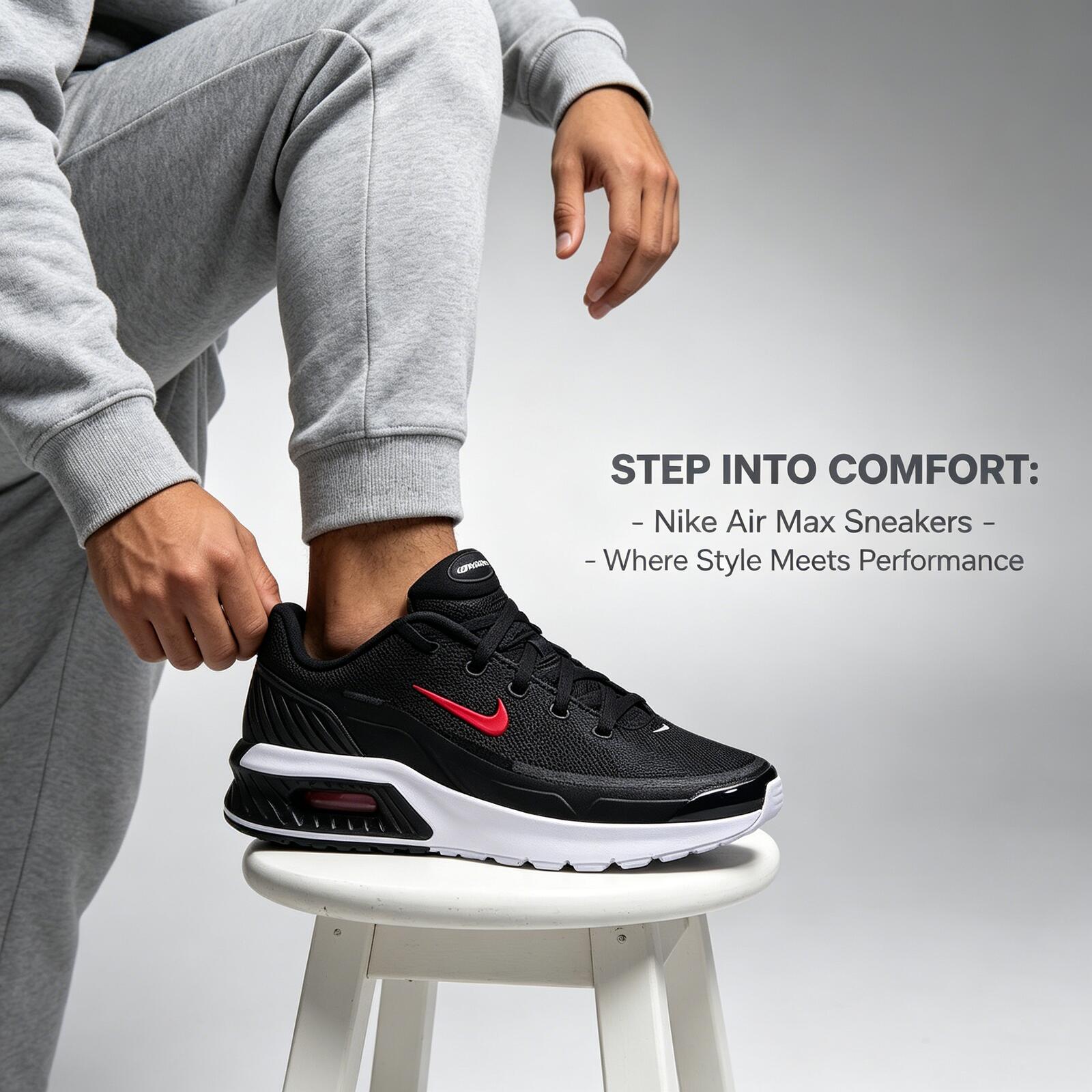ไนกี้ เมน แอร์แม็กซ์ บีไอเอรอง - Men Shoes Myntra บทวิจารณ์และราคา