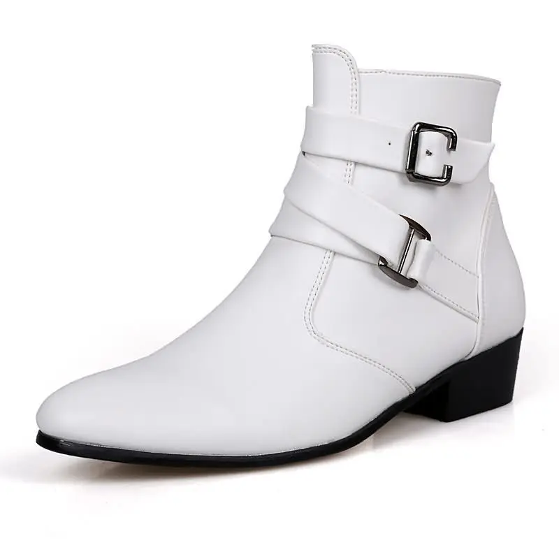 รองเท้าบูทผู้ชายแบบใหม่ รองเท้ - Men Shoes Formal บทวิจารณ์และราคา