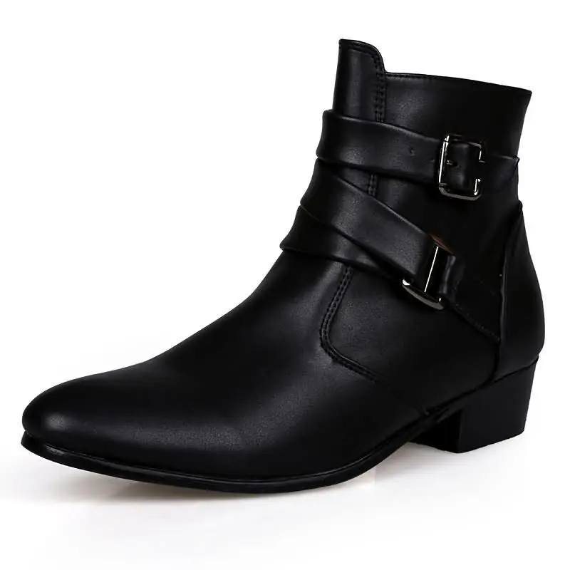 รองเท้าบูทผู้ชายแบบใหม่ รองเท้ - Men Shoes Formal บทวิจารณ์และราคา
