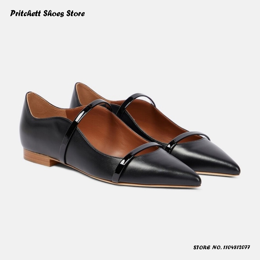 รองเท้าบัลเล่ต์หนังแบบสองสายรั - Men'S Shoes For Summer บทวิจารณ์และราคา
