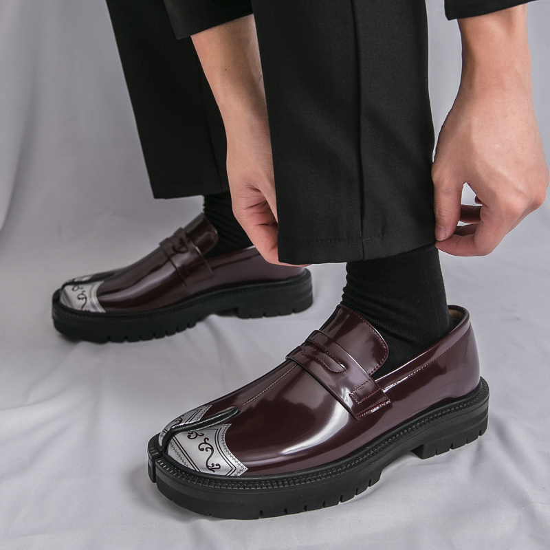 รองเท้าโลฟเฟอร์แบบแยกนิ้วเท้าส - Men'S Shoes Japanese Brand บทวิจารณ์และราคา