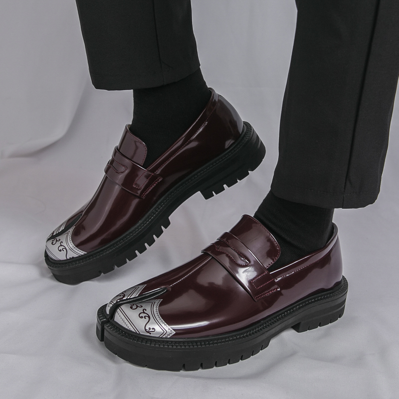 รองเท้าโลฟเฟอร์แบบแยกนิ้วเท้าส - Men'S Shoes Japanese Brand บทวิจารณ์และราคา