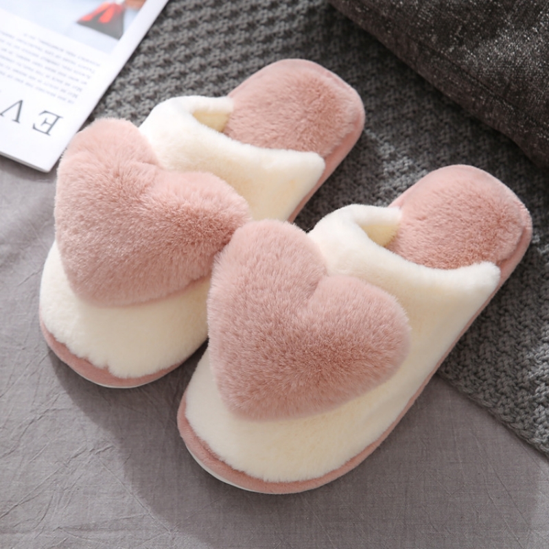 รองเท้าแตะผ้าฝ้ายลายหัวใจอบอุ่ - Men Shoes Winter บทวิจารณ์และราคา