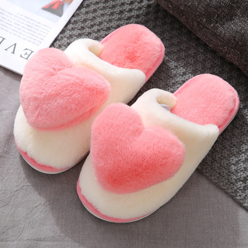 รองเท้าแตะผ้าฝ้ายลายหัวใจอบอุ่ - Men Shoes Winter บทวิจารณ์และราคา