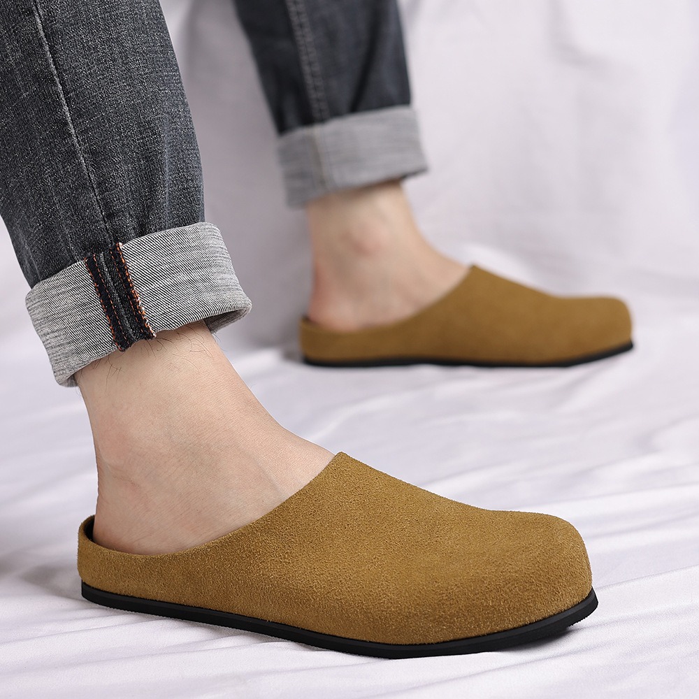 รองเท้าแตะแบบสวมลำลองสำหรับผู้ - Men Shoes Formal บทวิจารณ์และราคา