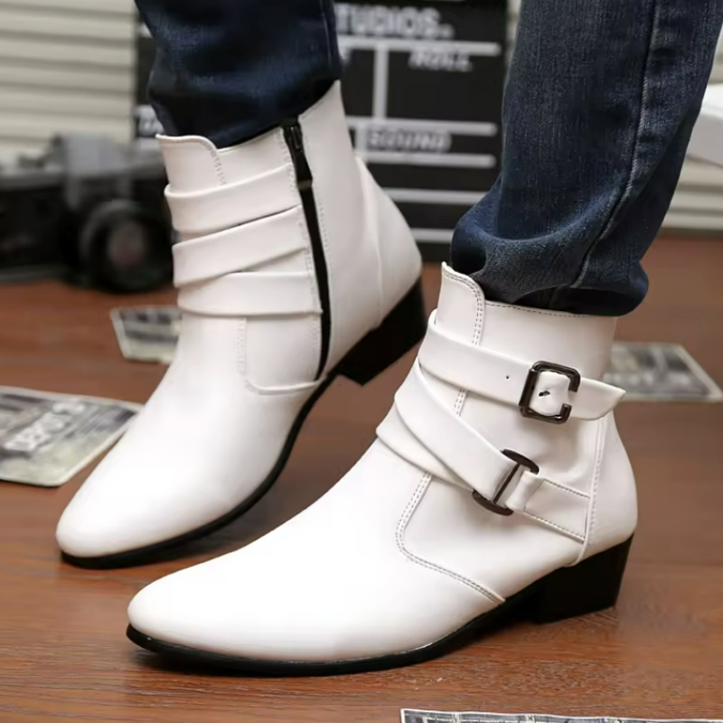 ผู้ชายหรูหรารองเท้าหนังเชลซีรอ - Men Shoes Formal บทวิจารณ์และราคา