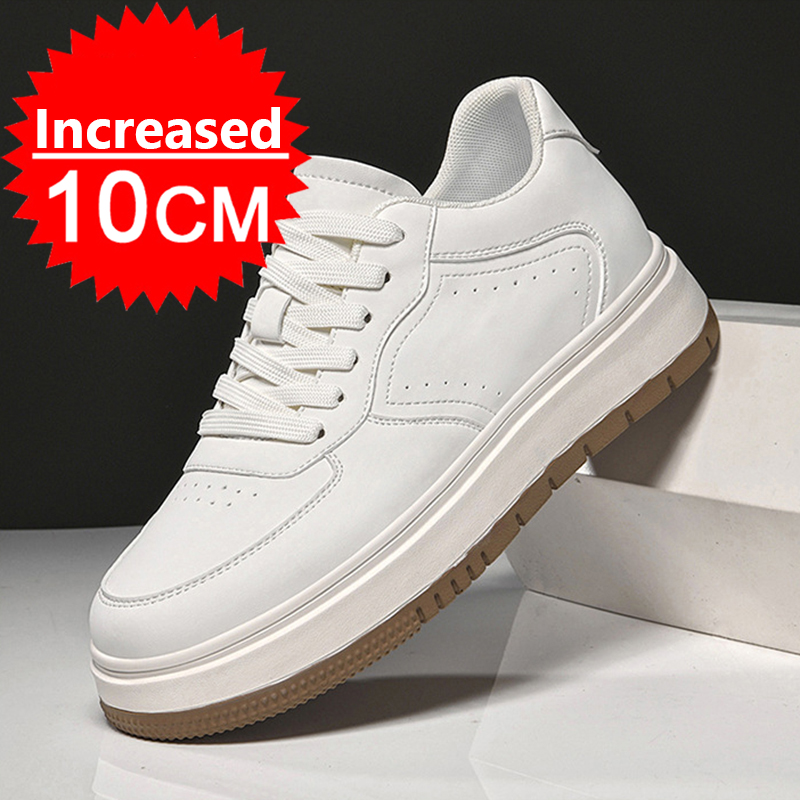 รองเท้าผ้าใบเพิ่มความสูงแบบซ่อ - Men Shoes Size Chart บทวิจารณ์และราคา