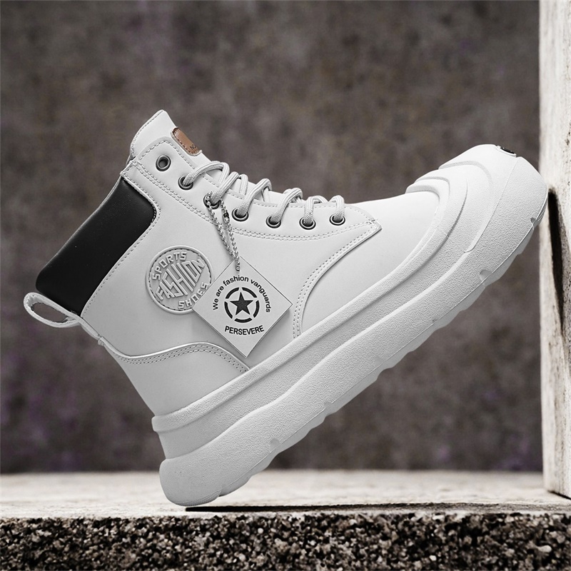 รองเท้าบูทข้อสั้นแฟชั่น สวมใส่ - Men Shoes Trends บทวิจารณ์และราคา