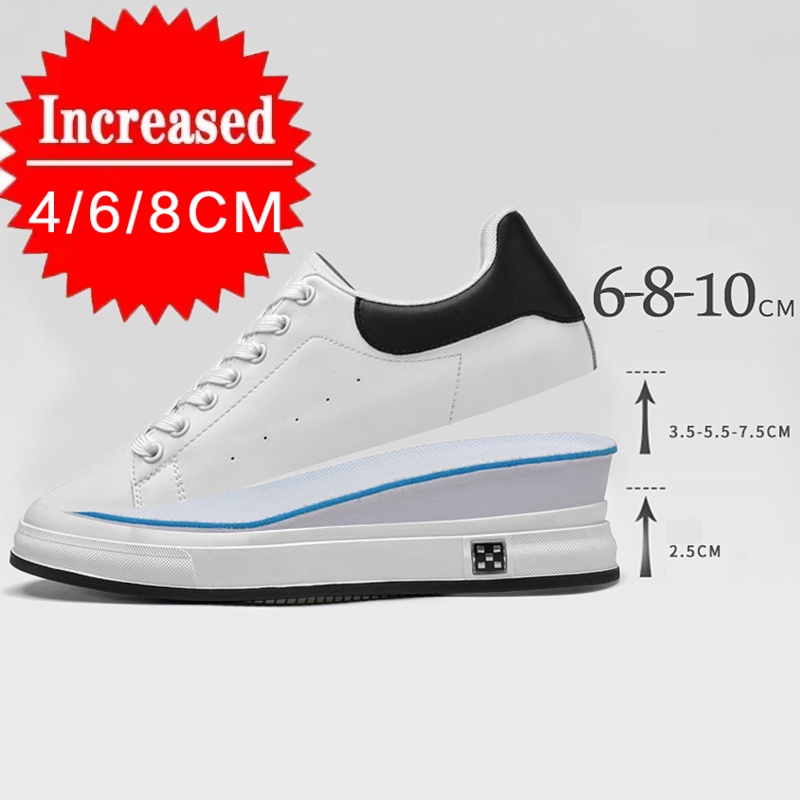 รองเท้าผ้าใบเพิ่มความสูงแบบซ่อ - Men'S Shoes Height Increase บทวิจารณ์และราคา