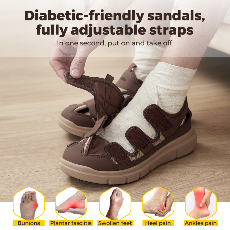 ฤดูร้อนผู้ชายรองเท้าแตะกว้างเบ - Men'S Shoes Plantar Fasciitis บทวิจารณ์และราคา