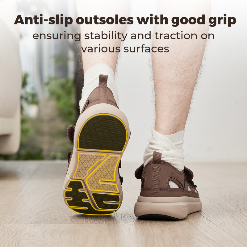 ฤดูร้อนผู้ชายรองเท้าแตะกว้างเบ - Men'S Shoes Plantar Fasciitis บทวิจารณ์และราคา